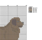 DIY Needlepoint Newfoundland Dog Pattern | Digital Chart for Painting Your Own Canvas| Easy Needlepoint PDF | Instant Download | 18 Mesh