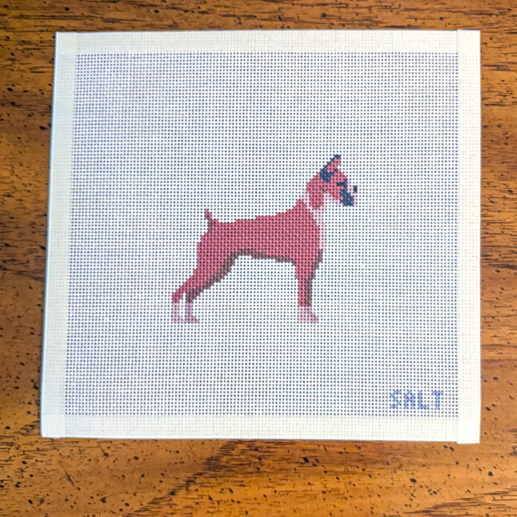 Boxer Needlepoint Canvas