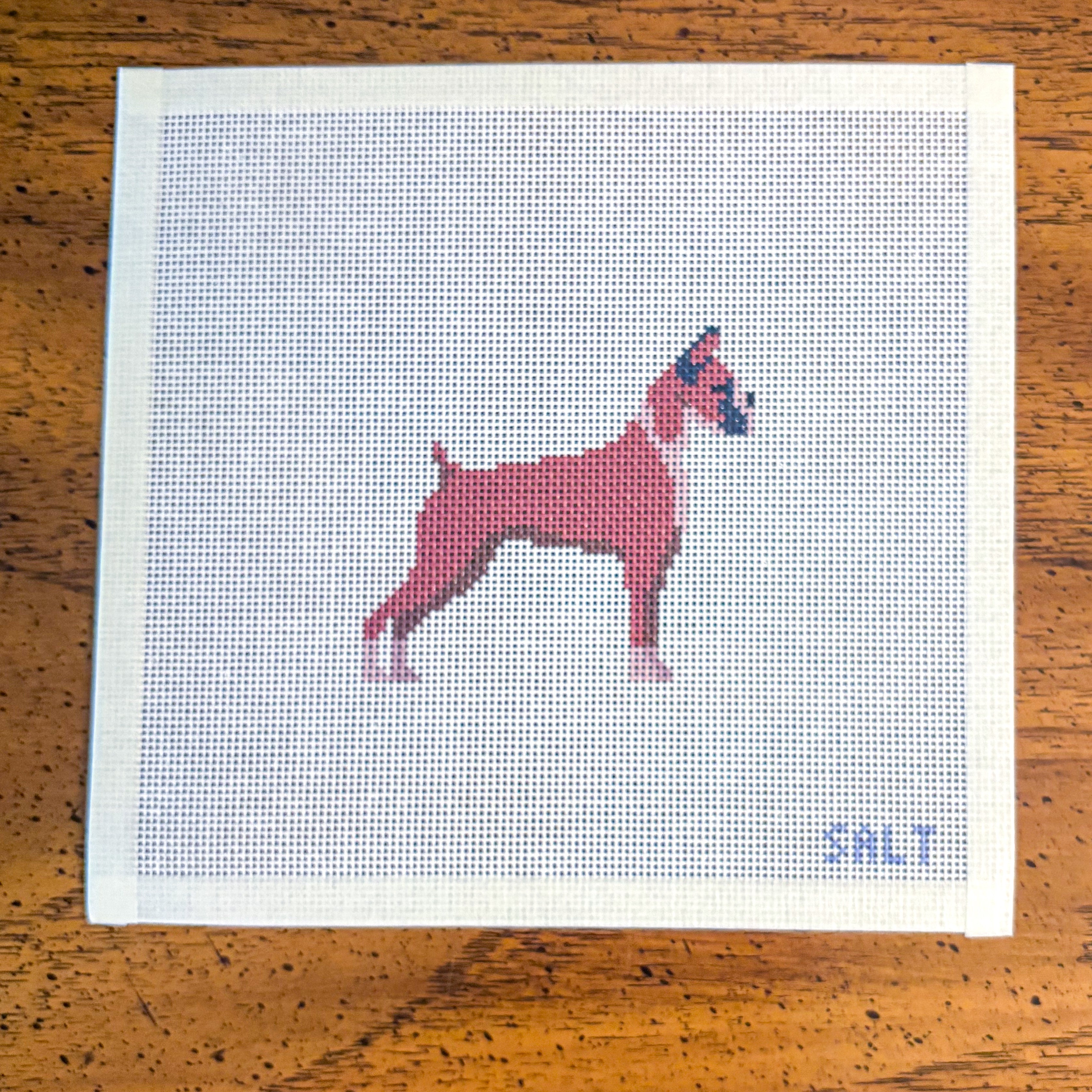 Boxer Needlepoint Canvas