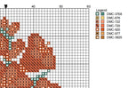 DIY Needlepoint Gladiolus Bouquet Pattern | Digital Chart for Painting Your Own Canvas | Easy Needlepoint PDF | Instant Download | 18 Mesh