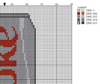DIY Needlepoint Diet Coke Pattern | Digital Chart for Painting Your Own Canvas | Easy Needlepoint PDF | Instant Download | 18 Mesh