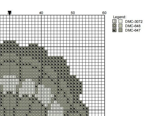 DIY Needlepoint Beaver Scallop Shell | Digital Chart for Painting Your Own Canvas | Easy Needlepoint PDF | Instant Download | 18 Mesh