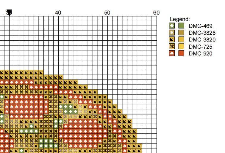 DIY Needlepoint Whole Pizza Pattern | Digital Chart for Painting Your Own Canvas | Easy Needlepoint PDF | Instant Download | 18 Mesh