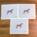 Pointer Needlepoint Canvas