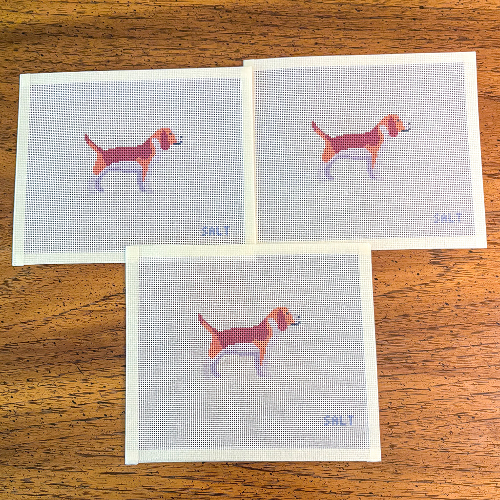 Beagle Needlepoint Canvas
