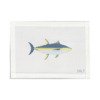 Yellowfin Tuna Needlepoint Canvas