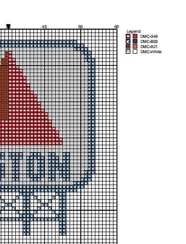DIY Needlepoint Boston Sign | Digital Chart for Painting Your Own Canvas | Easy Needlepoint PDF | Instant Download | 18 Mesh