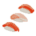 DIY Needlepoint Fish Sushi Roll Pattern | Digital Chart for Painting Your Own Canvas | Easy Needlepoint PDF | Instant Download | 18 Mesh