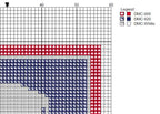 DIY Needlepoint Wyoming Flag Pattern | Digital Chart for Painting Your Own Canvas | Easy Needlepoint PDF | Instant Download | 18 Mesh