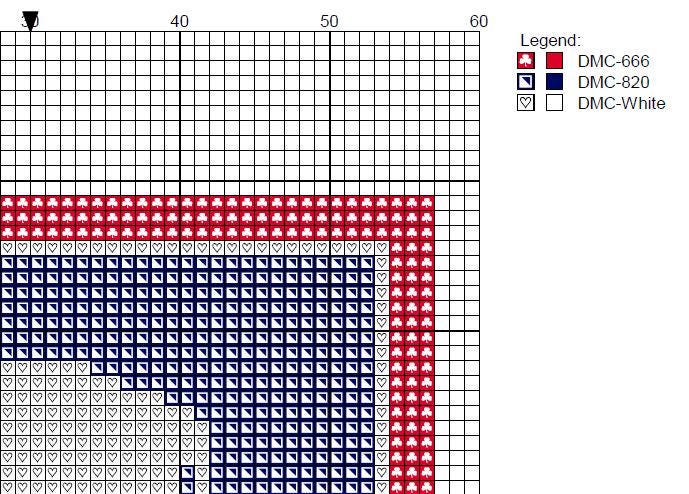 DIY Needlepoint Wyoming Flag Pattern | Digital Chart for Painting Your Own Canvas | Easy Needlepoint PDF | Instant Download | 18 Mesh