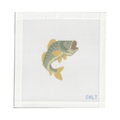 Jumping Largemouth Bass Needlepoint Canvas