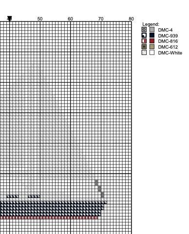 DIY Needlepoint Sailboat Pattern | Digital Chart for Painting Your Own Canvas | Easy Needlepoint PDF | Instant Download | 18 Mesh