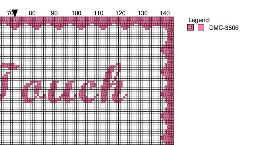 DIY Needlepoint Go Touch Grass Pattern | Digital Chart for Painting Your Own Canvas | Easy Needlepoint PDF | Instant Download | 18 Mesh