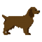 DIY Needlepoint Boykin Dog Pattern | Digital Chart for Painting Your Own Canvas | Easy Needlepoint PDF | Instant Download | 18 Mesh