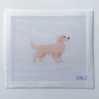 Golden Retriever Needlepoint Canvas