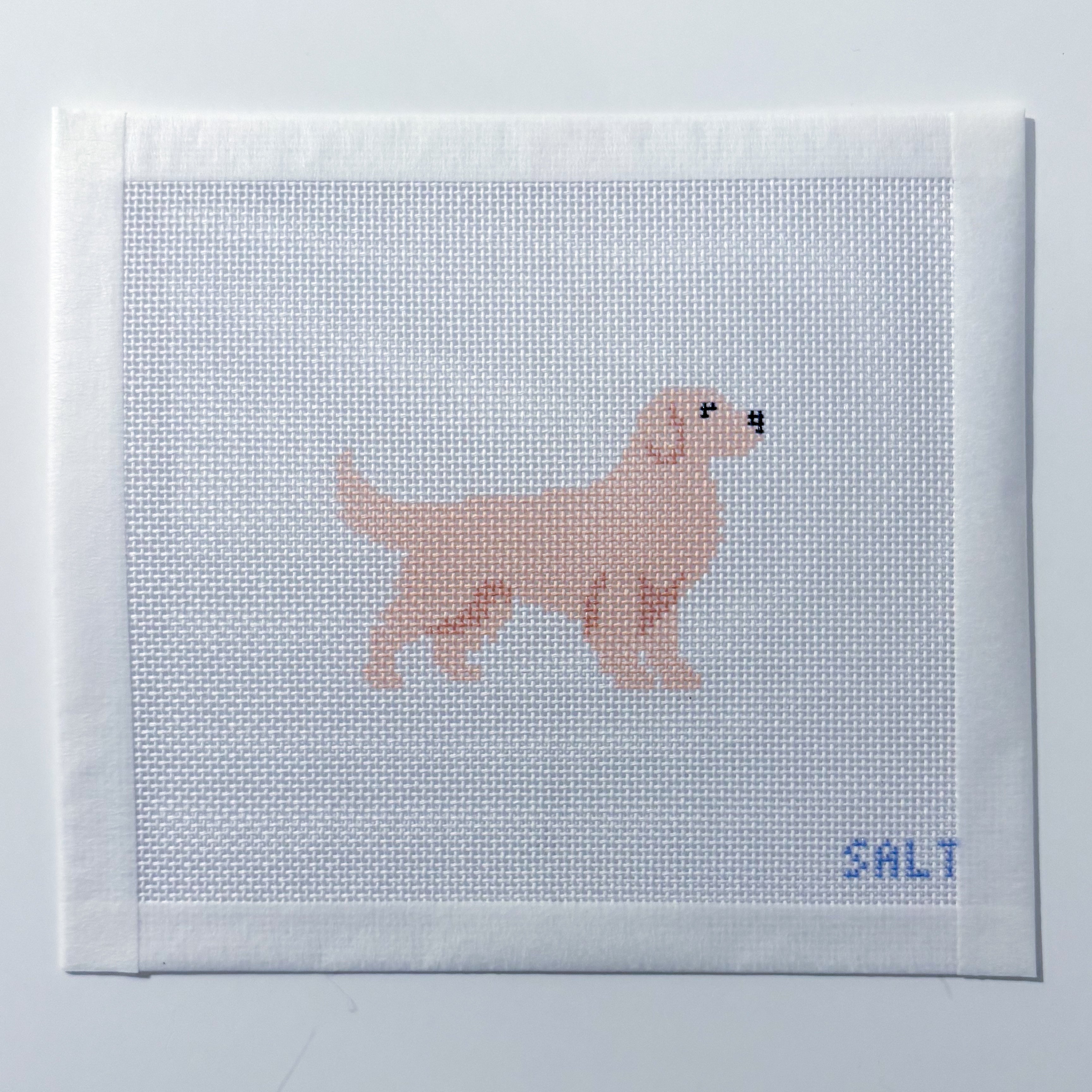 Golden Retriever Needlepoint Canvas