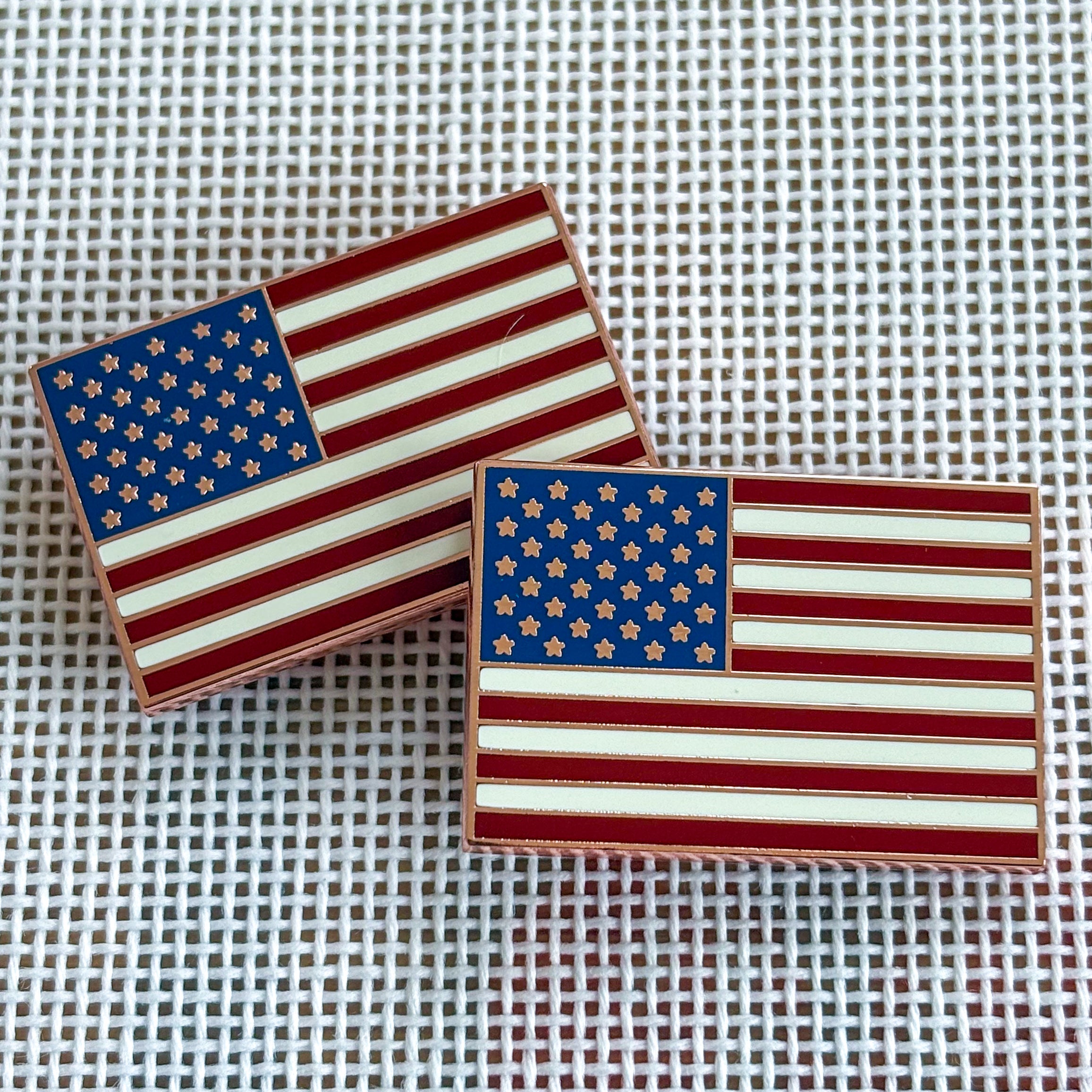 American Flag Needle Minder