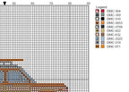 DIY Vintage Woodie Wagon Pattern | Digital Chart for Painting Your Own Canvas | Easy Needlepoint PDF | Instant Download | 18 Mesh