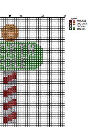 DIY Needlepoint North Pole Pattern | Digital Chart for Painting Your Own Canvas | Easy Needlepoint PDF | Instant Download | 18 Mesh
