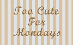 DIY Needlepoint Too Cute For Mondays | Digital Chart for Painting Your Own Canvas | Easy Needlepoint PDF | Instant Download | 18 Mesh