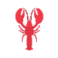 DIY Needlepoint Lobster Pattern | Digital Chart for Painting Your Own Canvas | Easy Needlepoint PDF | Instant Download | 18 Mesh