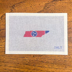 Tennessee Outline Needlepoint Canvas (Mini)