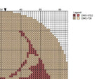 DIY Needlepoint Nantucket Island Ornament 2 | Digital Chart for Painting Your Own Canvas | Easy Needlepoint PDF | Instant Download | 18 Mesh