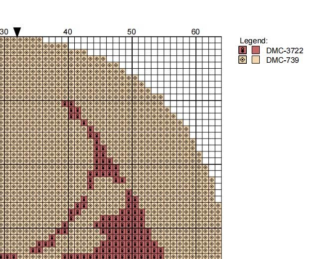 DIY Needlepoint Nantucket Island Ornament 2 | Digital Chart for Painting Your Own Canvas | Easy Needlepoint PDF | Instant Download | 18 Mesh