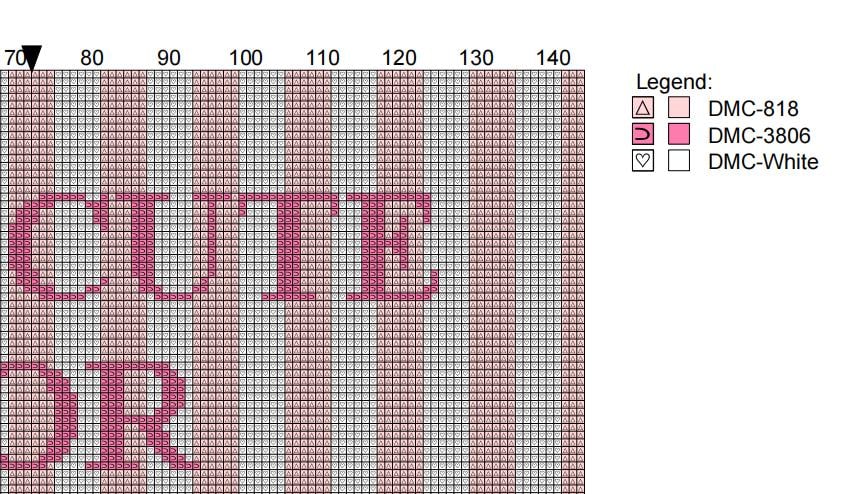 DIY Needlepoint Too Cute For Emails | Digital Chart for Painting Your Own Canvas | Easy Needlepoint PDF | Instant Download | 18 Mesh