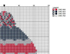 DIY Needlepoint New England Winter Hat | Digital Chart for Painting Your Own Canvas | Easy Needlepoint PDF | Instant Download | 18 Mesh