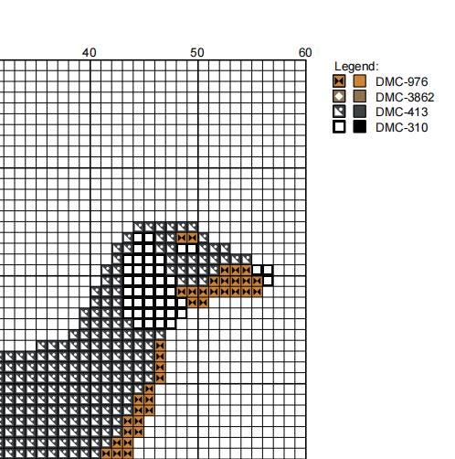DIY Needlepoint Dachshund Dog Pattern | Digital Chart for Painting Your Own Canvas| Easy Needlepoint PDF | Instant Download | 18 Mesh