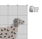 DIY Needlepoint English Setter Dog Pattern | Digital Chart for Painting Your Own Canvas| Easy Needlepoint PDF | Instant Download | 18 Mesh