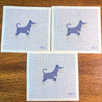 Schnauzer Needlepoint Canvas