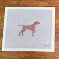 Pointer Needlepoint Canvas