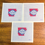 Arkansas Outline Needlepoint Canvas