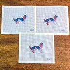 Cavalier King Charles Spaniel (Tri-color) Needlepoint Canvas