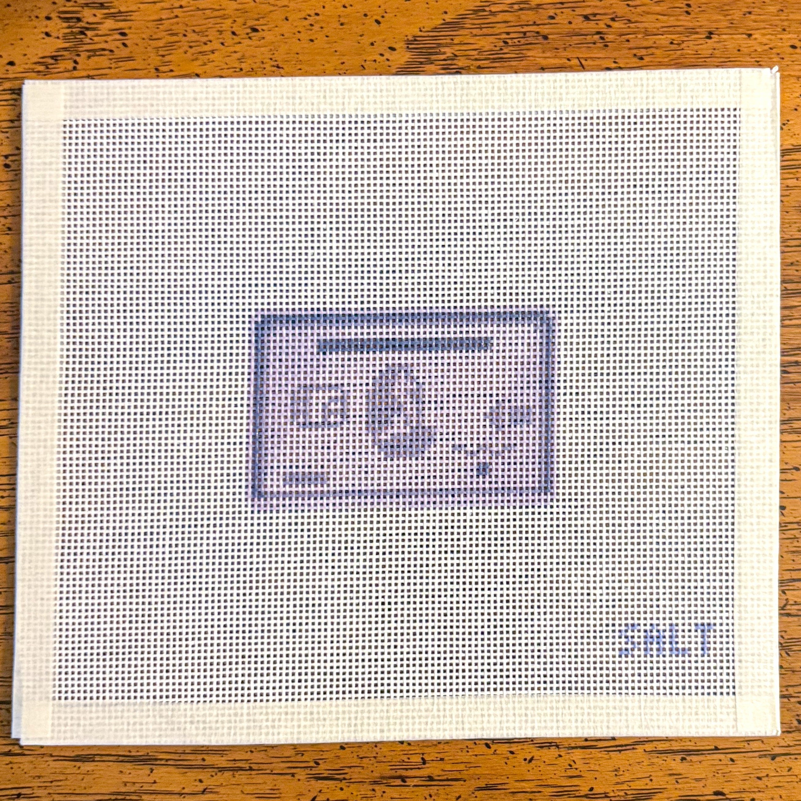 Platinum Card Needlepoint Canvas