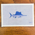 Sailfish Needlepoint Canvas