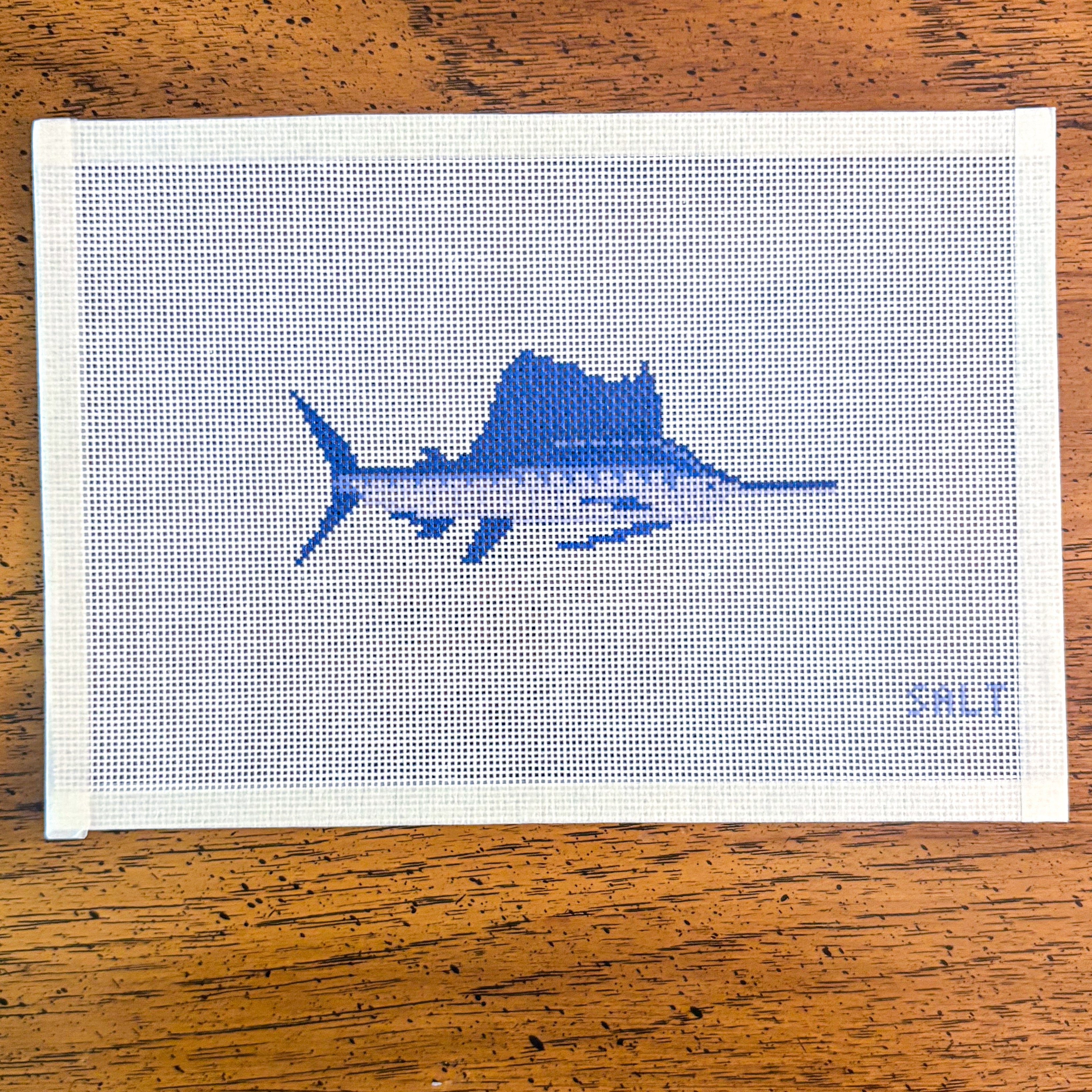 Sailfish Needlepoint Canvas