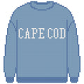 DIY Needlepoint Cape Cod Sweatshirt (Blue) Pattern | Digital Chart for Painting Your Own Canvas | Easy Needlepoint PDF | Instant Download | 18 Mesh