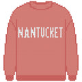 DIY Needlepoint Nantucket Sweatshirt (Red) Pattern | Digital Chart for Painting Your Own Canvas | Easy Needlepoint PDF | Instant Download | 18 Mesh