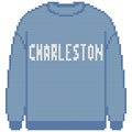 DIY Needlepoint Charleston Sweatshirt (Blue) Pattern | Digital Chart for Painting Your Own Canvas | Easy Needlepoint PDF | Instant Download | 18 Mesh