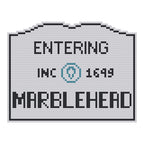 DIY Needlepoint MA Welcome Sign - Marblehead Pattern | Digital Chart for Painting Your Own Canvas | Easy Needlepoint PDF | Instant Download | 18 Mesh