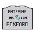 DIY Needlepoint MA Welcome Sign - Boxford Pattern | Digital Chart for Painting Your Own Canvas | Easy Needlepoint PDF | Instant Download | 18 Mesh