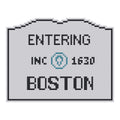 DIY Needlepoint MA Welcome Sign - Boston Pattern | Digital Chart for Painting Your Own Canvas | Easy Needlepoint PDF | Instant Download | 18 Mesh