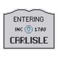 DIY Needlepoint MA Welcome Sign - Carlisle Pattern | Digital Chart for Painting Your Own Canvas | Easy Needlepoint PDF | Instant Download | 18 Mesh