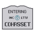 DIY Needlepoint MA Welcome Sign - Cohasset Pattern | Digital Chart for Painting Your Own Canvas | Easy Needlepoint PDF | Instant Download | 18 Mesh