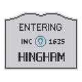 DIY Needlepoint MA Welcome Sign - Hingham Pattern | Digital Chart for Painting Your Own Canvas | Easy Needlepoint PDF | Instant Download | 18 Mesh