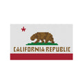 DIY Needlepoint California State Flag | Digital Chart for Painting Your Own Canvas | Easy Needlepoint PDF | Instant Download | 13 Mesh