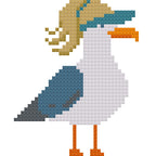 Seagull in a Visor